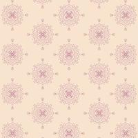 Clean Simple Floral pattern background vector