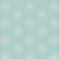 Clean Simple Floral pattern background vector