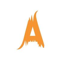 letter A vector logo.