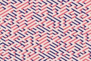 Labyrinth Decorative Background in Geometric Style. Maze Illustration vector