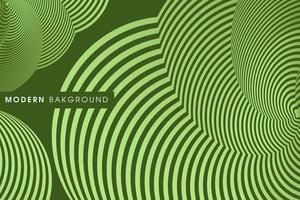 Abstract green background, geometric, Composition of dynamic shapes. vectors. vector