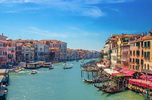 Venice cityscape with Grand Canal photo