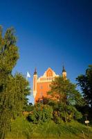 Admiralty House building with spires, Stockholm, Sweden photo