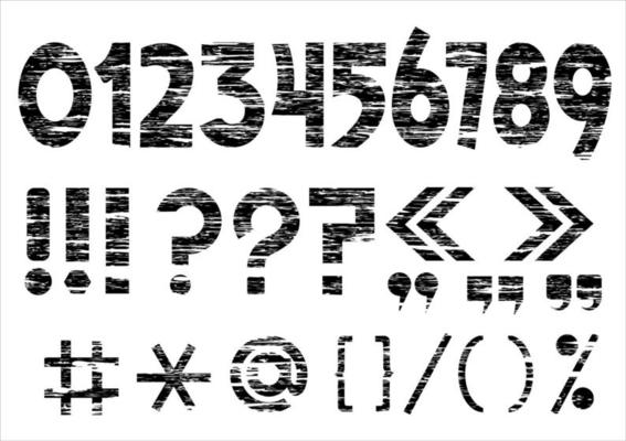 marks on grunge style