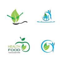 healthy food nature vector