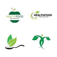 healthy food nature vector