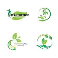 healthy food nature vector