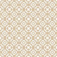 Seamless geometric ornamental pattern vector in illustration on color background