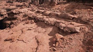 rochas vermelhas do parque nacional do grand canyon video