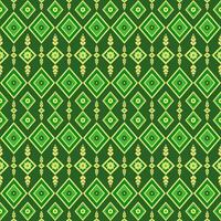 Green geometic seamless pattern for st patrick day vector