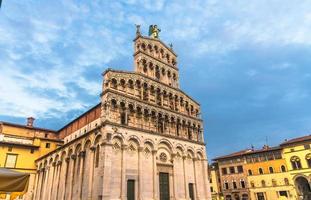 Chiesa di San Michele in Foro St Michael Roman Catholic church basilica on Piazza San Michele square photo