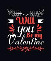 Serías mi San Valentín vector