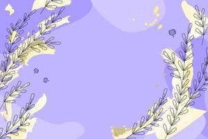 Banner with violet background vector