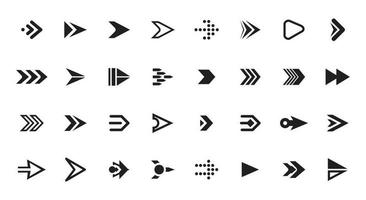 arrow symbol set vector