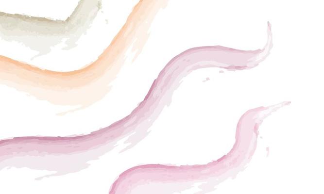 Pastel background with brush strokes, spots. The effect of painting with watercolor paints of spring shades. Universal vector illustrative background for banner, poster, fabric, print, cover and more.