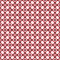 Red and white color seamless pattern texture and template. Multicolored. Colorful ornamental graphic design. vector