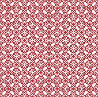 Red and white color seamless pattern texture and template. Multicolored. Colorful ornamental graphic design. vector