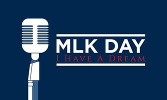 Martin Luther King Jr. Day Background. Vector Illustration.