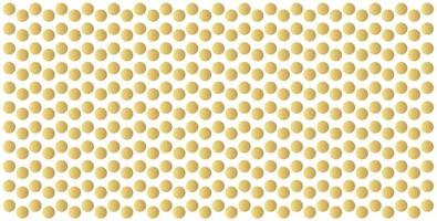 Gold polka dots pattern, colorful holiday background - vector abstract background