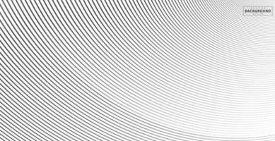 Abstract warped Diagonal Striped Background. Vector curved twisted slanting, waved lines texture. Brand new style for your business design.