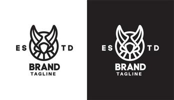 logotipo abstracto de aves para todo tipo de productos y marcas vector