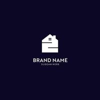 Z home logo design template element. vector logotype