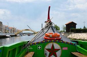 Portugal Aveiro in summer, little Venice of Portugal, Vouga river, Portugal Aveiro Chanel photo