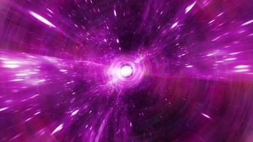 Pink hyperspace  warp energy wormhole tunnel video