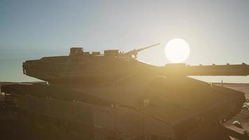 Old Rusty Tank in Desert video