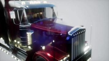 bright american lorry track video