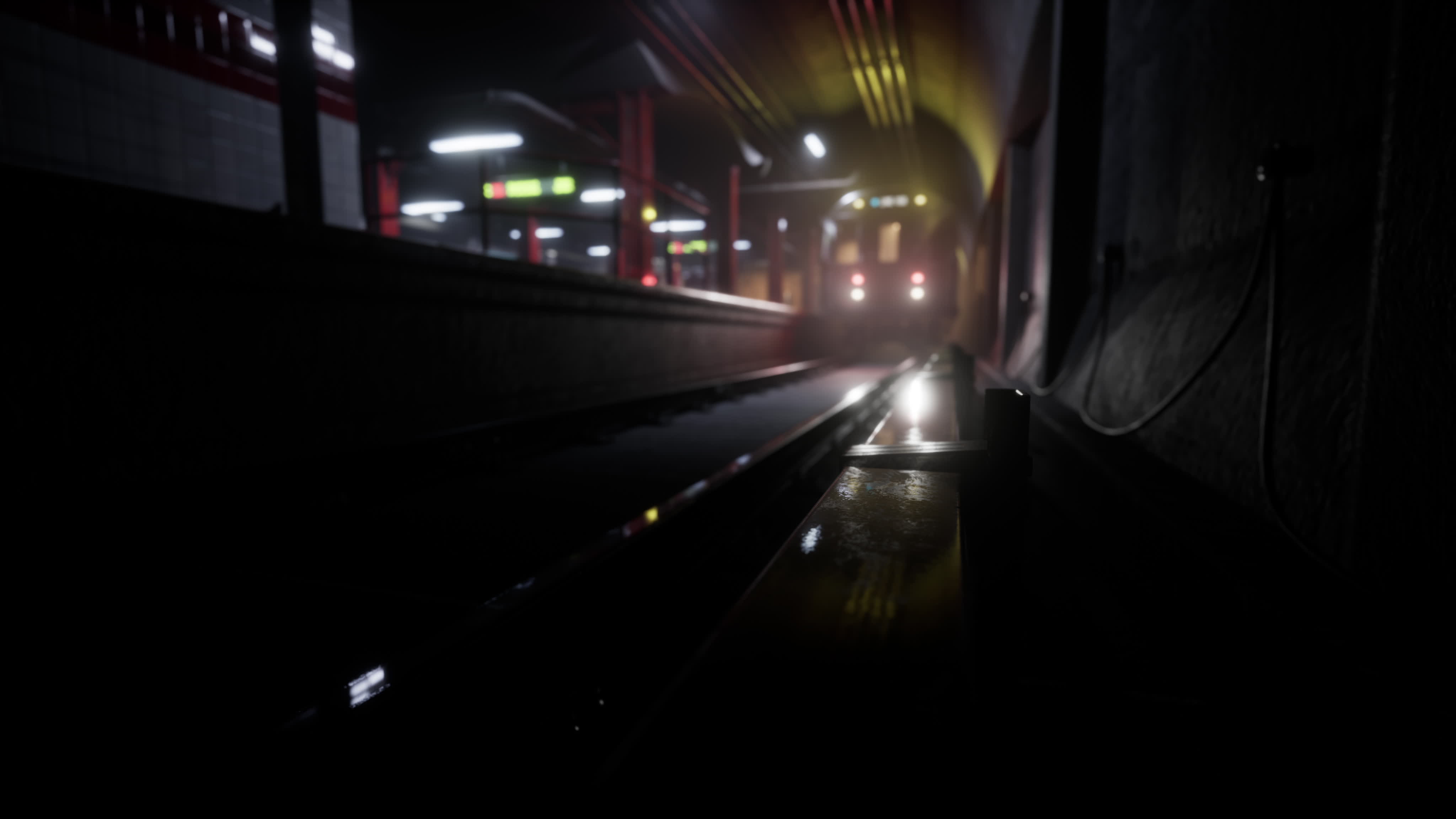 Empty station. Empty station