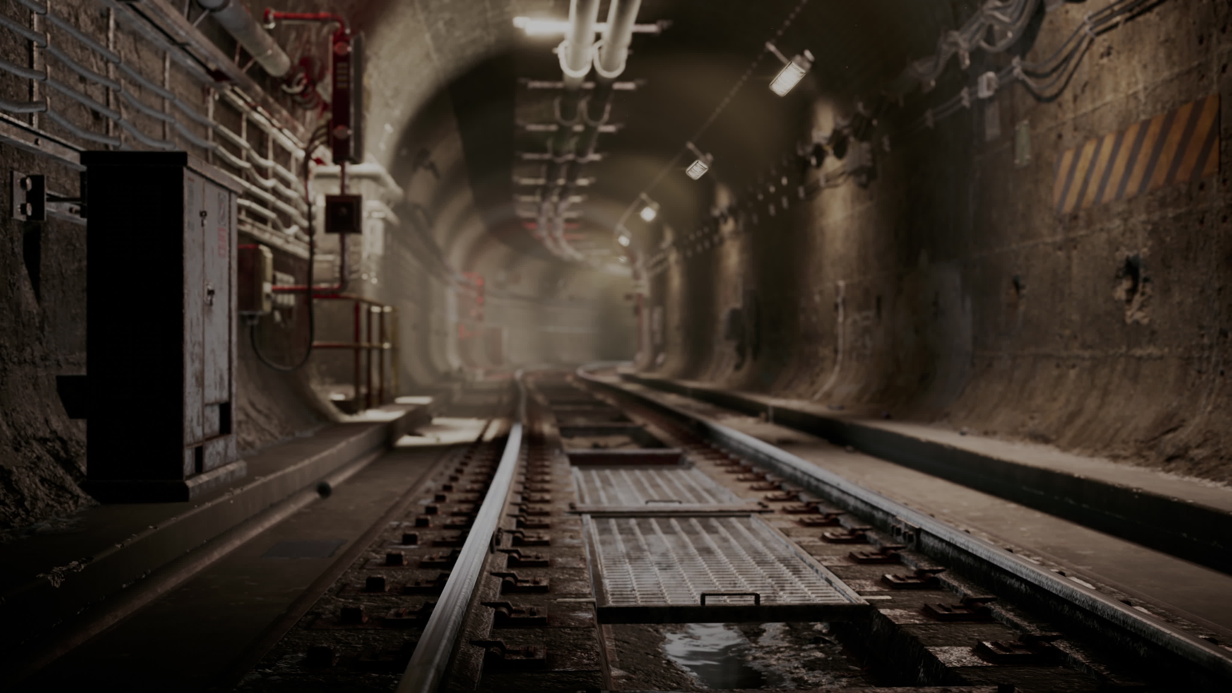 Empty station. Empty station