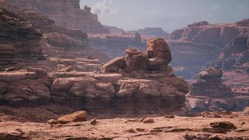 rocce dorate nel Grand Canyon video