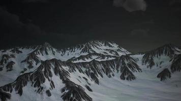 Gewitterwolke über Dolomiten video