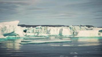 ijsberglagune in het natuurpark video