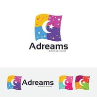 Dream vector logo template