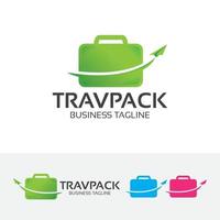 Travel vector logo template