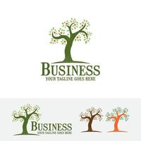 Tree vector logo template