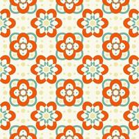 Seamless batik ornament pattern background vector