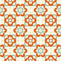 Seamless batik ornament pattern background vector