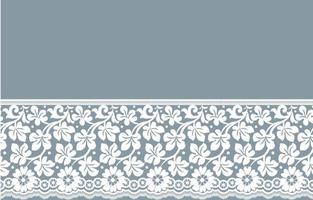 Seamless lace pattern, flower vintage vector background.