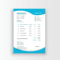 business invoice template vector, minimal invoice, receipt voucher, sales invoice vector