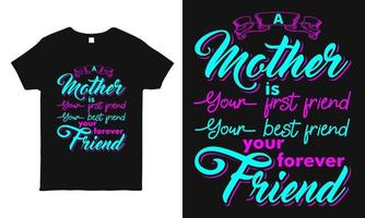 MOTHER T SHIRT vector