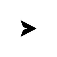 Send Message, Paper Plane Icon Vector for Web or Mobile App