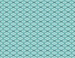 patrón de manta de ganchillo verde azulado vintage vector