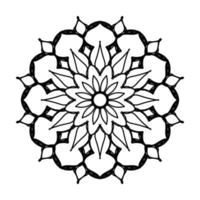 Mandalas for coloring book. Decorative round ornaments. vector