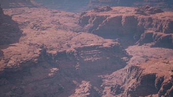 Flygfoto panoramautsikt över grand canyon video