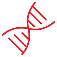 DNA icon for website, symbol , presentation editable vector