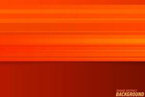 Orange abstract background vector illustration, modern stripes wallpaper