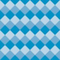 Seamless checkered background in light blue tones. vector